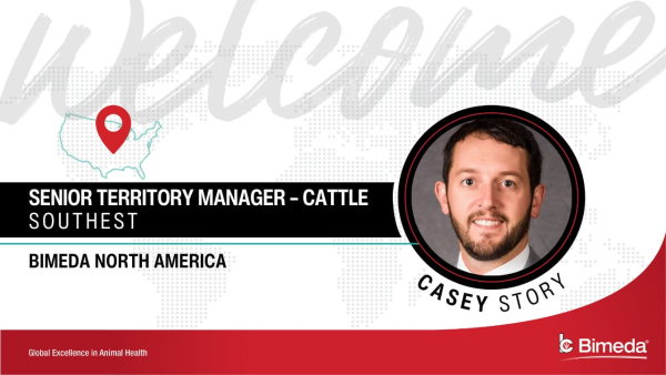 Welcome Casey Story, Senior Territory Manager – Cattle, Southeast US